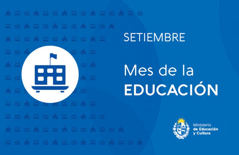 Setiembre: mes de la Educación